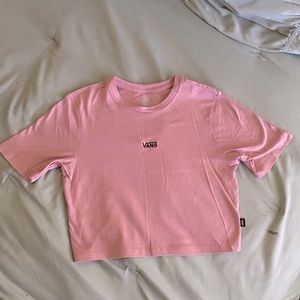 Vans baby pink shirt